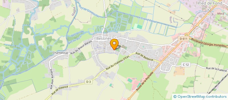 localisation de l'entreprise MONSIEUR LUDOVIC LASSERONT  BESSINES