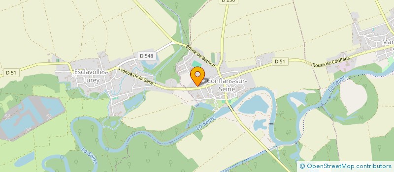 localisation de l'entreprise MONSIEUR LUDOVIC LAUBA  CONFLANS-SUR-SEINE