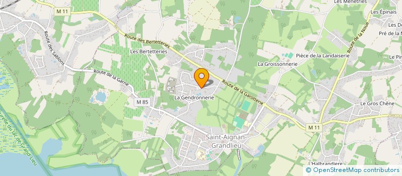 localisation de l'entreprise MONSIEUR LUDOVIC LAURAND à SAINT-AIGNAN-GRANDLIEU