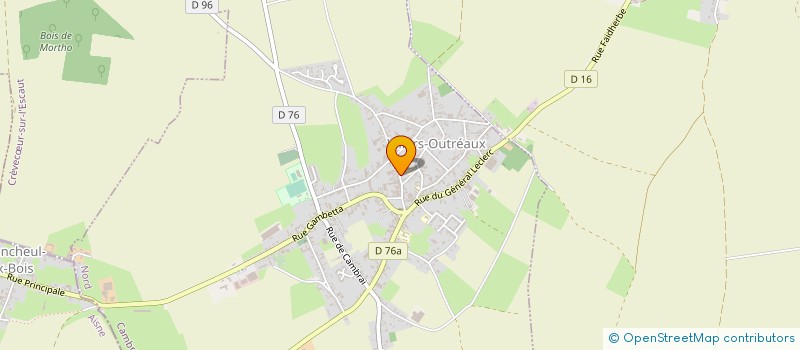 localisation de l'entreprise MONSIEUR LUDOVIC LAVALARD à VILLERS-OUTREAUX