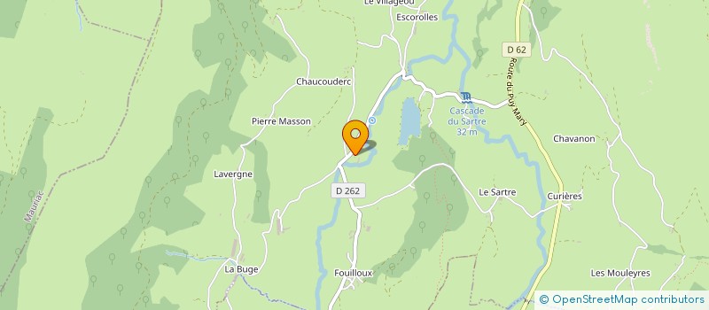 localisation de l'entreprise MONSIEUR LUDOVIC LAVERGNE à CHEYLADE