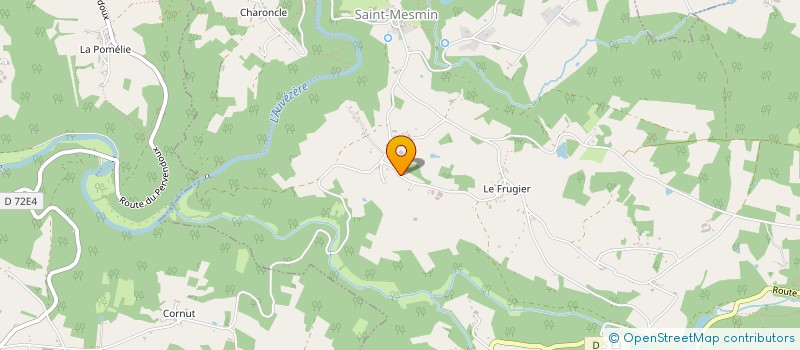 localisation de l'entreprise MONSIEUR LUDOVIC LAVIE  SAINT-MESMIN