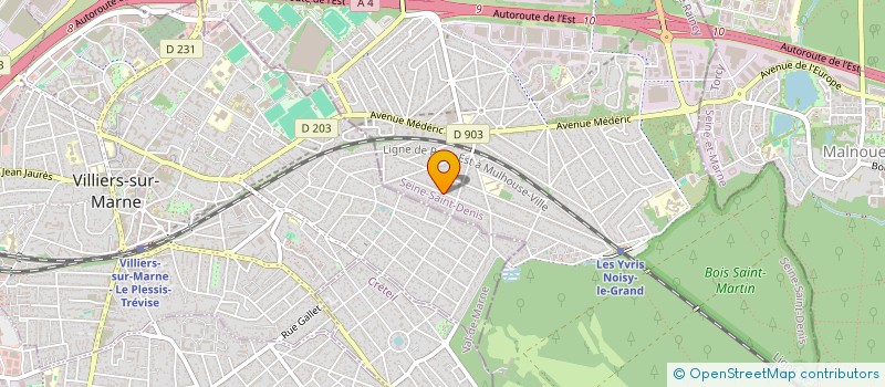 localisation de l'entreprise MONSIEUR LUDOVIC LE DOUAIRON  NOISY-LE-GRAND