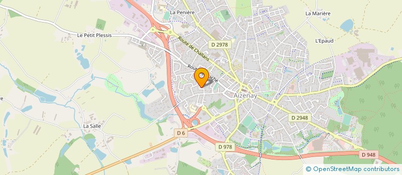 localisation de l'entreprise MONSIEUR LUDOVIC LE FORMAL  AIZENAY