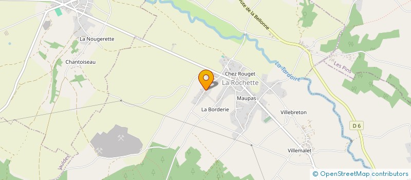 localisation de l'entreprise MONSIEUR LUDOVIC LE GALL à LA ROCHETTE