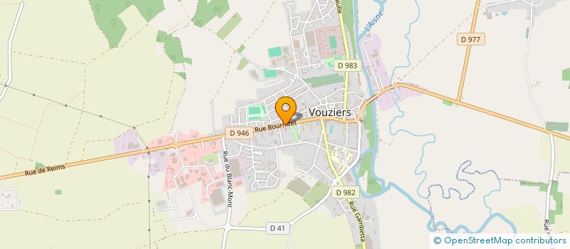 localisation de l'entreprise MONSIEUR LUDOVIC LE ROUZES à VOUZIERS