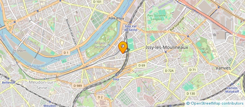 localisation de l'entreprise MONSIEUR LUDOVIC LEAL à ISSY-LES-MOULINEAUX