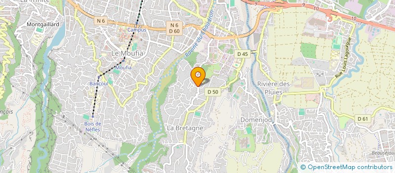 localisation de l'entreprise MONSIEUR LUDOVIC LEBEAU à SAINT-DENIS