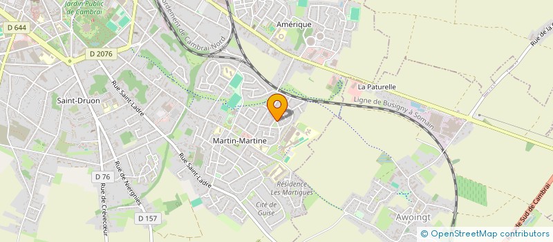 localisation de l'entreprise MONSIEUR LUDOVIC LEBLANC  SOLESMES