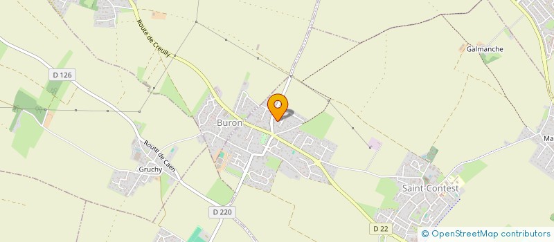 localisation de l'entreprise MONSIEUR LUDOVIC LECERF  SAINT-GERMAIN-LA-BLANCHE-HERBE