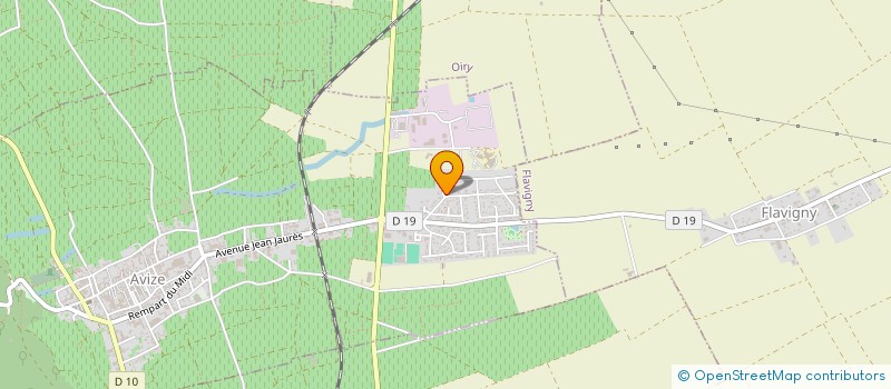 localisation de l'entreprise MONSIEUR LUDOVIC LECOMTE à AVIZE