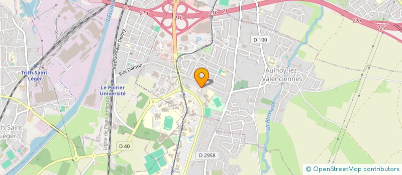 localisation de l'entreprise MONSIEUR LUDOVIC LECOMTE  AULNOY-LEZ-VALENCIENNES