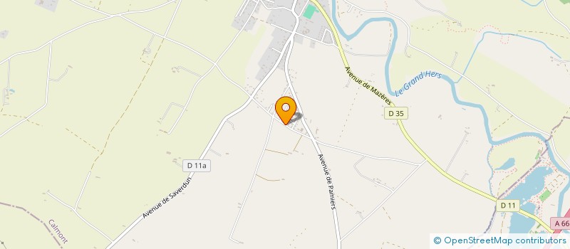 localisation de l'entreprise MONSIEUR LUDOVIC LECOUFFE  CALMONT