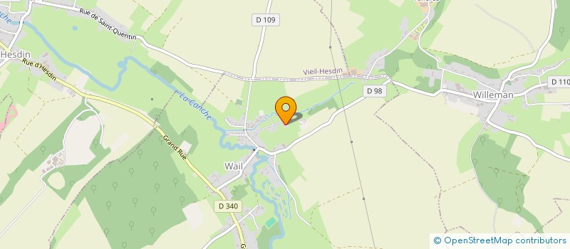 localisation de l'entreprise MONSIEUR LUDOVIC LEDUC  WAIL