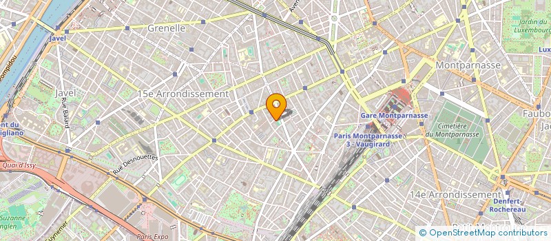 localisation de l'entreprise MONSIEUR LUDOVIC LEFEBVRE  PARIS