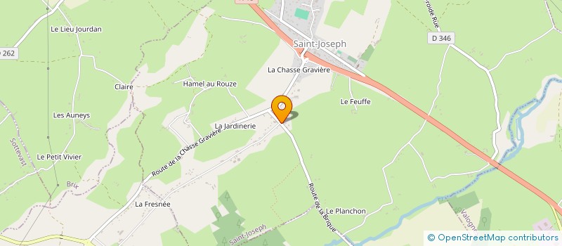 localisation de l'entreprise MONSIEUR LUDOVIC LEFEVRE à SAINT-JOSEPH