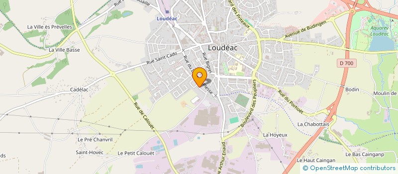 localisation de l'entreprise MONSIEUR LUDOVIC LEFEVRE  LA MOTTE