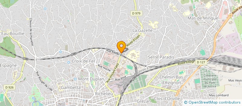 localisation de l'entreprise MONSIEUR LUDOVIC LEFORT  NIMES