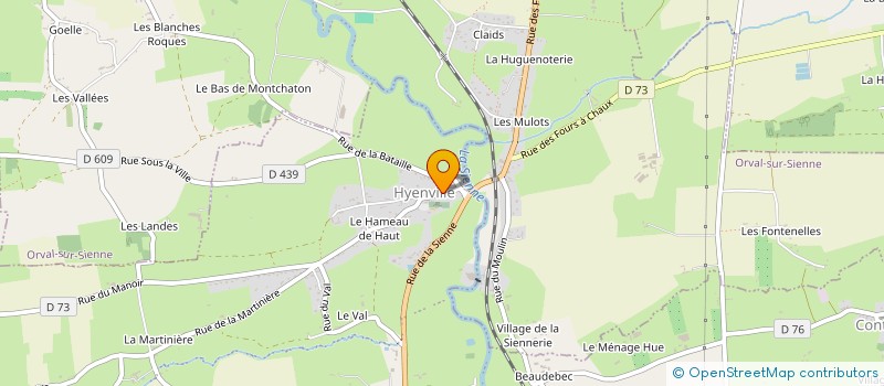 localisation de l'entreprise MONSIEUR LUDOVIC LEGALLET  QUETTREVILLE-SUR-SIENNE