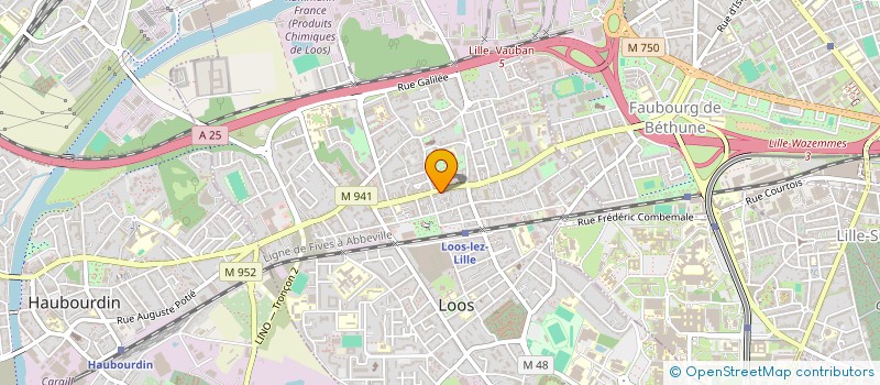 localisation de l'entreprise MONSIEUR LUDOVIC LEGRAND  LOOS