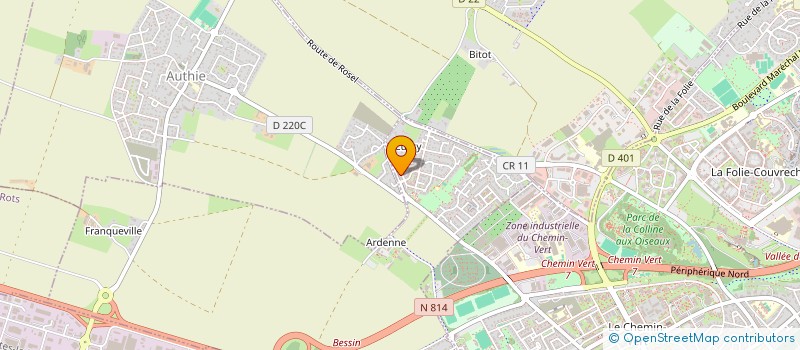 localisation de l'entreprise MONSIEUR LUDOVIC LEGRAND  SAINT-GERMAIN-LA-BLANCHE-HERBE