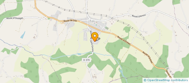 localisation de l'entreprise MONSIEUR LUDOVIC LEGROS  DONZACQ