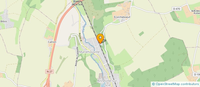 localisation de l'entreprise MONSIEUR LUDOVIC LEGROUT  ANNEVILLE-SUR-SCIE