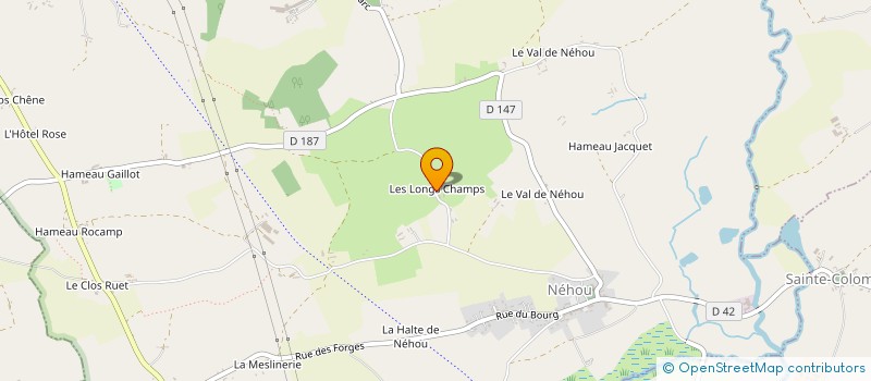 localisation de l'entreprise MONSIEUR LUDOVIC LEMENAND à NEHOU