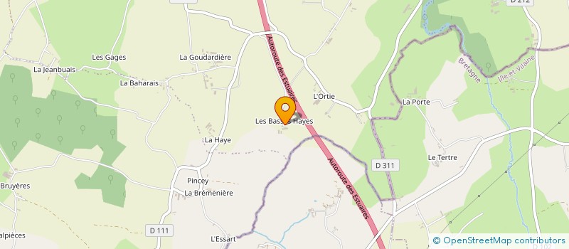 localisation de l'entreprise MONSIEUR LUDOVIC LEMONNIER à SAINT-JAMES