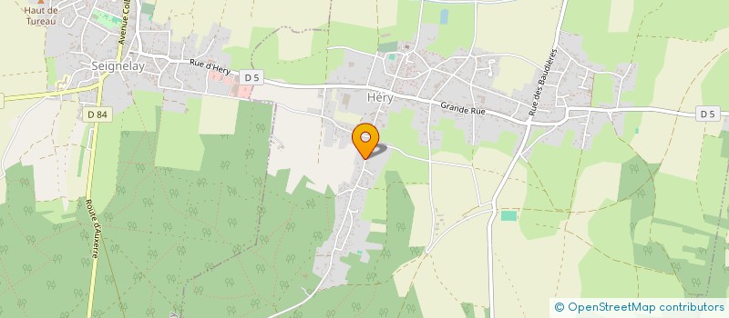 localisation de l'entreprise MONSIEUR LUDOVIC LEMONNIER  HERY