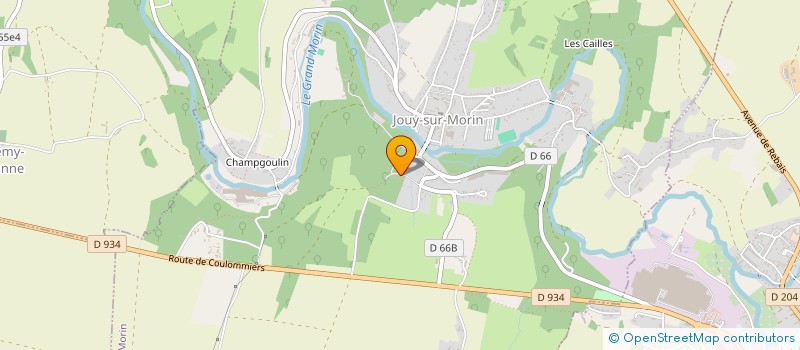 localisation de l'entreprise MONSIEUR LUDOVIC LENFANT  JOUY-SUR-MORIN