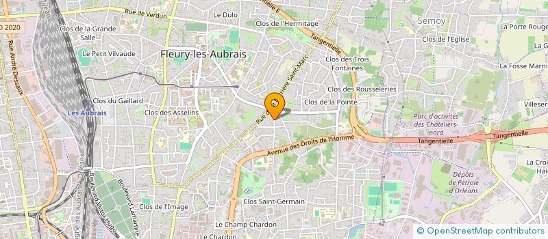 localisation de l'entreprise MONSIEUR LUDOVIC LETOT à ORLEANS