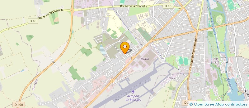 localisation de l'entreprise MONSIEUR LUDOVIC LEVAVASSEUR à BOURGES