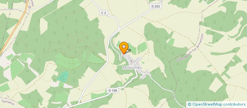 localisation de l'entreprise MONSIEUR LUDOVIC LHOMME  JUNAY