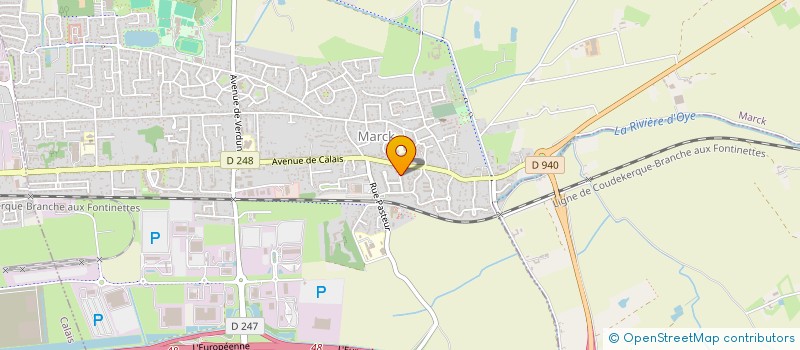 localisation de l'entreprise MONSIEUR LUDOVIC LIANNE  MARCK