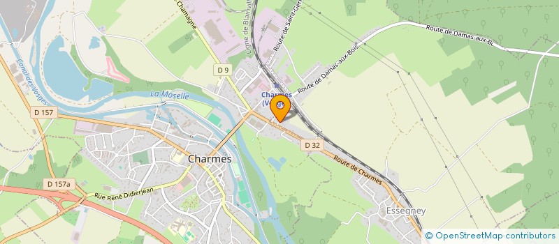 localisation de l'entreprise MONSIEUR LUDOVIC LIPPIELLO  ESSEGNEY