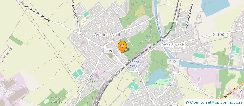 localisation de l'entreprise MONSIEUR LUDOVIC LOHEZ  VENDIN-LE-VIEIL