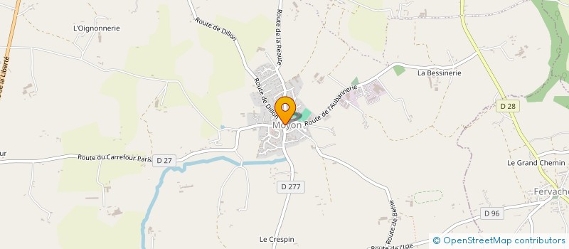 localisation de l'entreprise MONSIEUR LUDOVIC LOISEL  MOYON VILLAGES