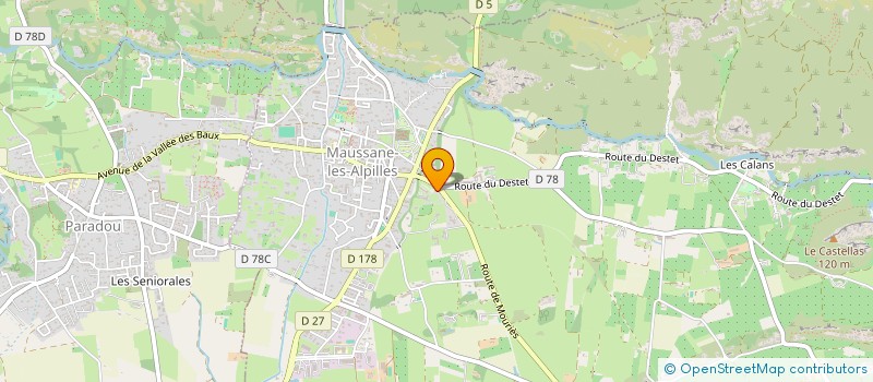 localisation de l'entreprise MONSIEUR LUDOVIC LONGO  SAINT-REMY-DE-PROVENCE