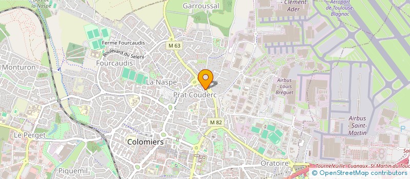 localisation de l'entreprise MONSIEUR LUDOVIC LOPES  PLAISANCE-DU-TOUCH