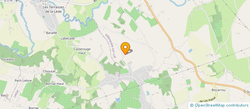 localisation de l'entreprise MONSIEUR LUDOVIC LOREAU  VILLENEUVE-SUR-LOT