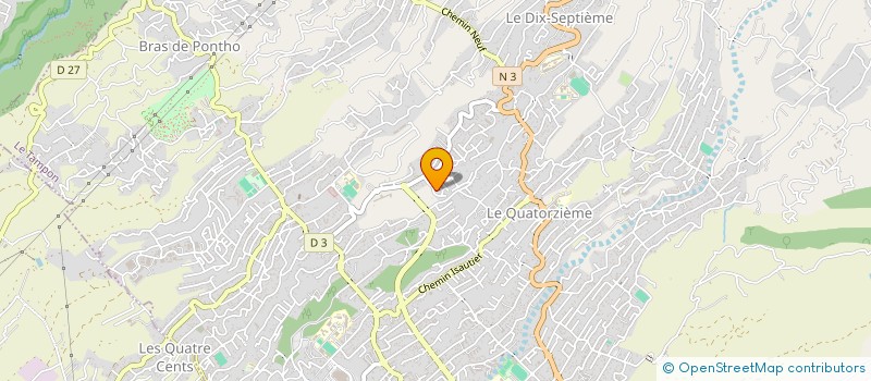 localisation de l'entreprise MONSIEUR LUDOVIC LORION  LE TAMPON