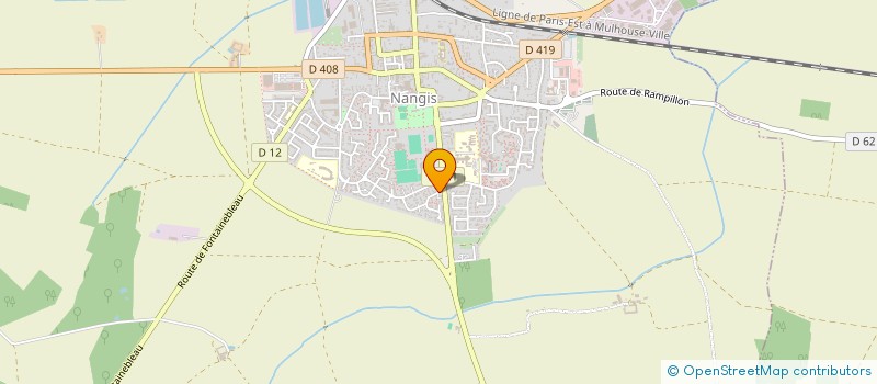 localisation de l'entreprise MONSIEUR LUDOVIC LORMANN  NANGIS