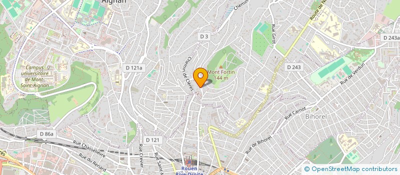 localisation de l'entreprise MONSIEUR LUDOVIC LOUIS à BOIS-GUILLAUME