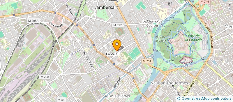 localisation de l'entreprise MONSIEUR LUDOVIC LOUMI à LAMBERSART