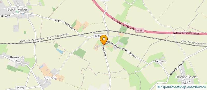 localisation de l'entreprise MONSIEUR LUDOVIC LUCAS  ANCRETIEVILLE-SAINT-VICTOR