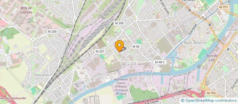 localisation de l'entreprise MONSIEUR LUDOVIC LYLEIRE à LILLE