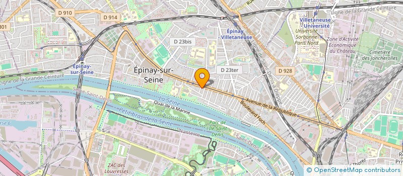localisation de l'entreprise MONSIEUR LUDOVIC LYNO IMOUNGA ZENKENG IMOUNGA ZENKENG à EPINAY-SUR-SEINE