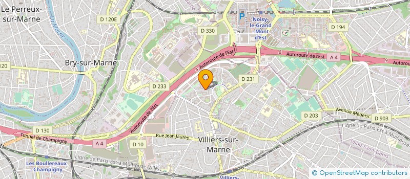 localisation de l'entreprise MONSIEUR LUDOVIC MAGAR  VILLIERS-SUR-MARNE