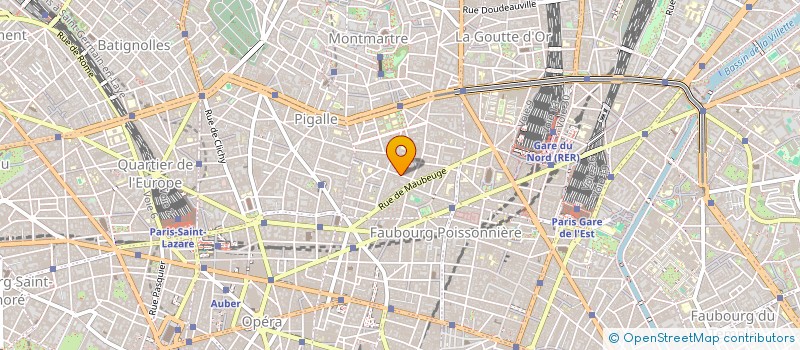 localisation de l'entreprise MONSIEUR LUDOVIC MAGNIN  PARIS 9